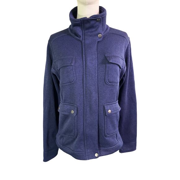 Patagonia Better Sweater Utility Fleece Jacket Navy Blue Women’s M - Picture 1 of 9